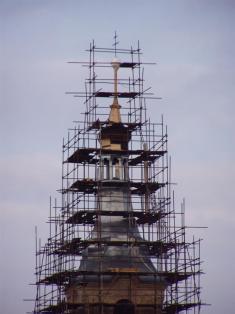2005 - opravy kostela 2